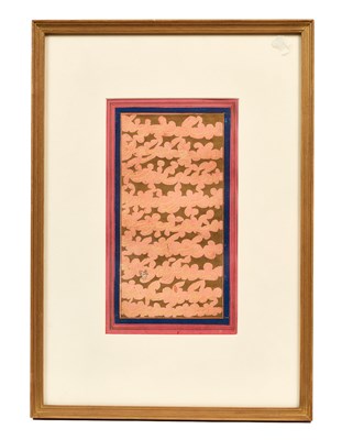 Lot 307 - A QAJAR CALLIGRAPHIC EXERCISE ON THE SUBJECT OF FRIENDSHIP, PERSIA, DATED 20TH APRIL 1834