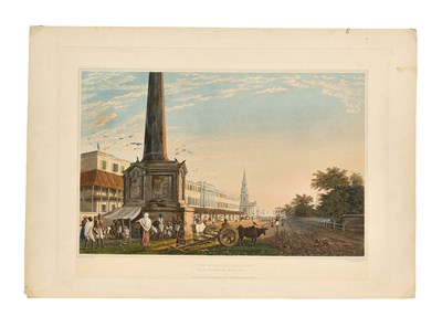 Lot 331 - A VIEW OF WRITERS BUILDING, AFTER JAMES BAILLIE FRASER, PUBLISHED 1824
