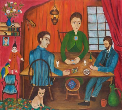 Lot 657 - PERLE HESSING (POLISH 1908-2001)