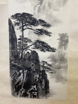 Lot 69 - LI YING (CHINESE, 20TH CENTURY) 'YING-KE' PINES, DATED 1973