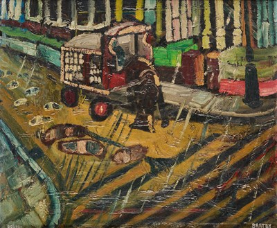 Lot 761 - JOHN BRATBY RA (BRITISH 1928-1992)
