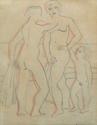 Lot 473A - ATTRIBUTED TO CHRISTOPHER WOOD (BRITISH 1901-1930)