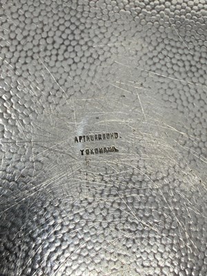 Lot 67 - A JAPANESE SILVER COCKTAIL SET, RETAILED BY ARTHUR & BOND, YOKOHAMA, EARLY 20TH CENTURY
