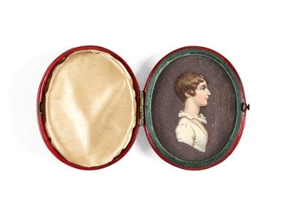 Lot 169 - PORTRAIT MINIATURE OF A LADY, BY MRS ANNA TREWINNNARD (FL.1797-1806)