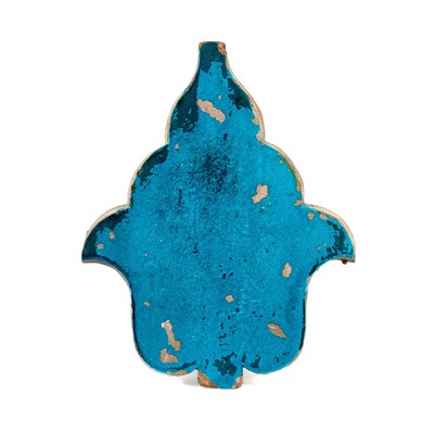 Lot 387 - A MULTAN ARCHITECTURAL FINIAL, PUNJAB, PAKISTAN, 19TH/20TH CENTURY