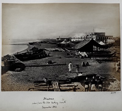 Lot 86 - PHOTOGRAPHS OF INDIA, SAMUEL BOURNE AND FRANCIS FRITH & CO., CIRCA 1864-75