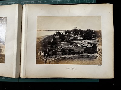 Lot 86 - PHOTOGRAPHS OF INDIA, SAMUEL BOURNE AND FRANCIS FRITH & CO., CIRCA 1864-75