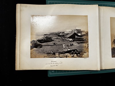 Lot 86 - PHOTOGRAPHS OF INDIA, SAMUEL BOURNE AND FRANCIS FRITH & CO., CIRCA 1864-75