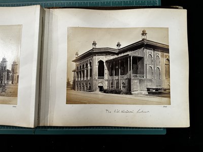Lot 86 - PHOTOGRAPHS OF INDIA, SAMUEL BOURNE AND FRANCIS FRITH & CO., CIRCA 1864-75