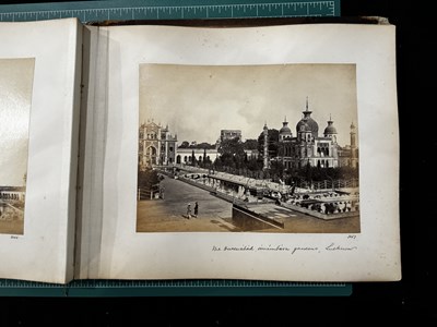 Lot 86 - PHOTOGRAPHS OF INDIA, SAMUEL BOURNE AND FRANCIS FRITH & CO., CIRCA 1864-75