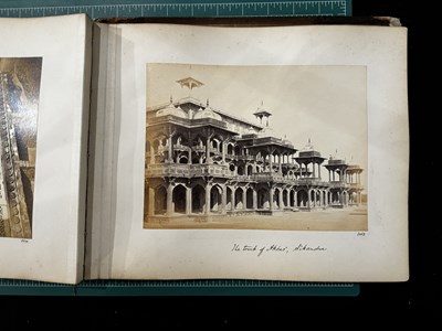 Lot 86 - PHOTOGRAPHS OF INDIA, SAMUEL BOURNE AND FRANCIS FRITH & CO., CIRCA 1864-75