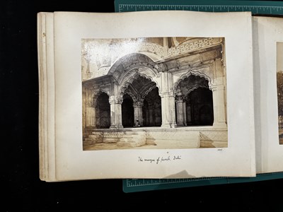 Lot 86 - PHOTOGRAPHS OF INDIA, SAMUEL BOURNE AND FRANCIS FRITH & CO., CIRCA 1864-75