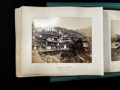 Lot 86 - PHOTOGRAPHS OF INDIA, SAMUEL BOURNE AND FRANCIS FRITH & CO., CIRCA 1864-75