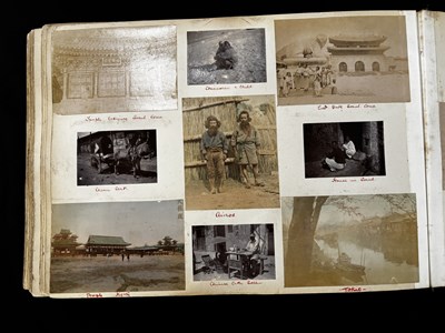 Lot 62 - PHOTOGRAPHS OF CHINA, JAPAN AND KOREA, CIRCA 1890-1901