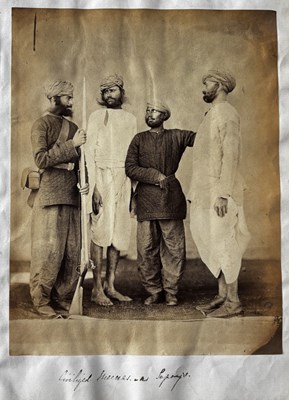 Lot 84 - PHOTOGRAPHS OF INDIA, J. C. A. DANNENBERG AND OTHERS (PHOTOGRAPHERS), CIRCA 1859-1902