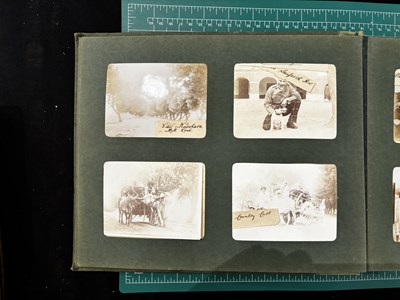 Lot 85 - TWO ALBUMS OF PHOTOGRAPHS OF TIBET AND INDIA, EARLY 20TH CENTURY