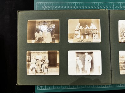 Lot 85 - TWO ALBUMS OF PHOTOGRAPHS OF TIBET AND INDIA, EARLY 20TH CENTURY