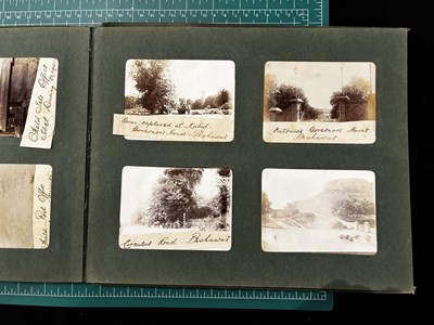 Lot 85 - TWO ALBUMS OF PHOTOGRAPHS OF TIBET AND INDIA, EARLY 20TH CENTURY