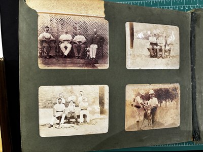 Lot 85 - TWO ALBUMS OF PHOTOGRAPHS OF TIBET AND INDIA, EARLY 20TH CENTURY