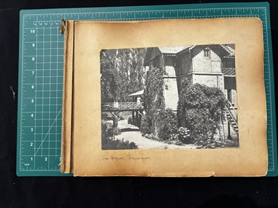 Lot 85 - TWO ALBUMS OF PHOTOGRAPHS OF TIBET AND INDIA, EARLY 20TH CENTURY