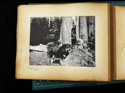 Lot 85 - TWO ALBUMS OF PHOTOGRAPHS OF TIBET AND INDIA, EARLY 20TH CENTURY