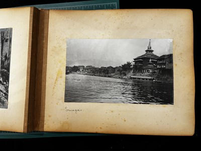 Lot 85 - TWO ALBUMS OF PHOTOGRAPHS OF TIBET AND INDIA, EARLY 20TH CENTURY