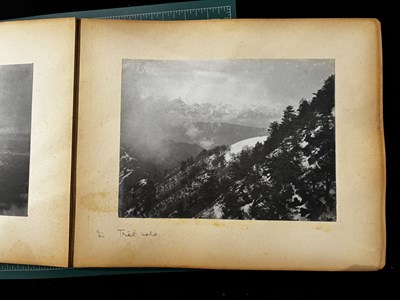 Lot 85 - TWO ALBUMS OF PHOTOGRAPHS OF TIBET AND INDIA, EARLY 20TH CENTURY