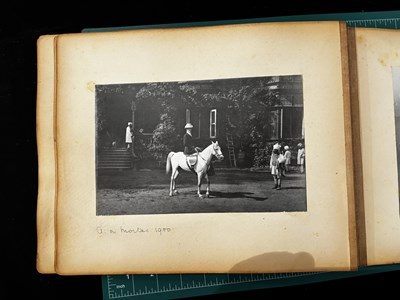 Lot 85 - TWO ALBUMS OF PHOTOGRAPHS OF TIBET AND INDIA, EARLY 20TH CENTURY