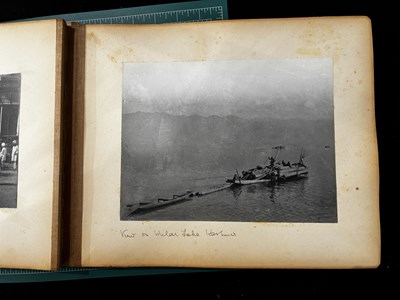 Lot 85 - TWO ALBUMS OF PHOTOGRAPHS OF TIBET AND INDIA, EARLY 20TH CENTURY