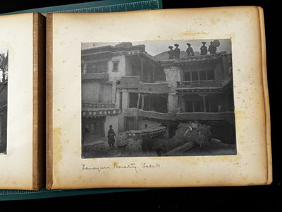 Lot 85 - TWO ALBUMS OF PHOTOGRAPHS OF TIBET AND INDIA, EARLY 20TH CENTURY