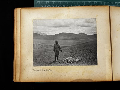Lot 85 - TWO ALBUMS OF PHOTOGRAPHS OF TIBET AND INDIA, EARLY 20TH CENTURY