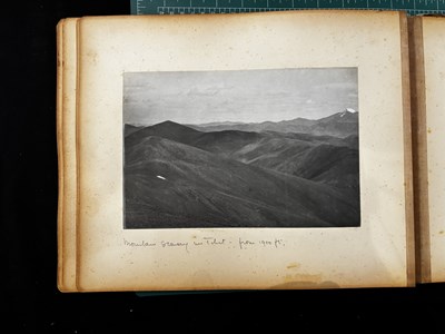 Lot 85 - TWO ALBUMS OF PHOTOGRAPHS OF TIBET AND INDIA, EARLY 20TH CENTURY