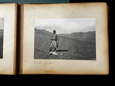 Lot 85 - TWO ALBUMS OF PHOTOGRAPHS OF TIBET AND INDIA, EARLY 20TH CENTURY
