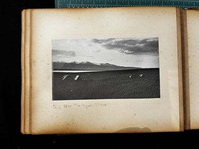 Lot 85 - TWO ALBUMS OF PHOTOGRAPHS OF TIBET AND INDIA, EARLY 20TH CENTURY