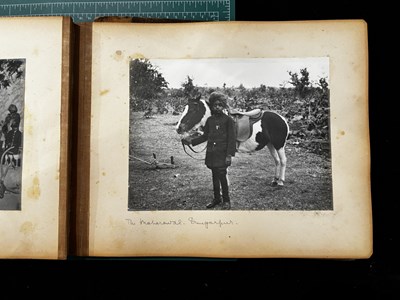 Lot 85 - TWO ALBUMS OF PHOTOGRAPHS OF TIBET AND INDIA, EARLY 20TH CENTURY