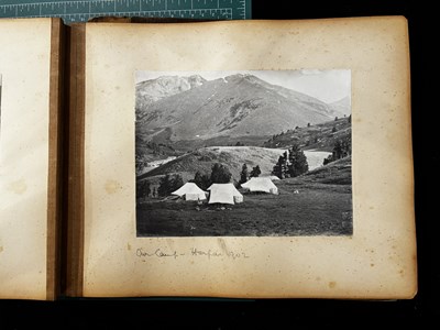 Lot 85 - TWO ALBUMS OF PHOTOGRAPHS OF TIBET AND INDIA, EARLY 20TH CENTURY