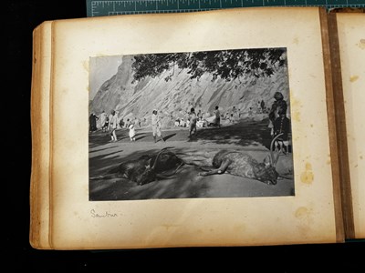 Lot 85 - TWO ALBUMS OF PHOTOGRAPHS OF TIBET AND INDIA, EARLY 20TH CENTURY