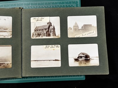 Lot 85 - TWO ALBUMS OF PHOTOGRAPHS OF TIBET AND INDIA, EARLY 20TH CENTURY