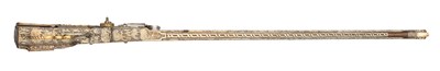 Lot 359 - AN IMPORTANT GERMAN WHEEL-LOCK SPORTING GUN, CIRCA 1605-10, PROBABLY DRESDEN