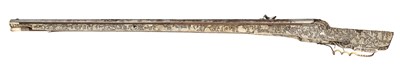 Lot 359 - AN IMPORTANT GERMAN WHEEL-LOCK SPORTING GUN, CIRCA 1605-10, PROBABLY DRESDEN