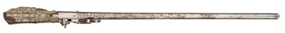 Lot 359 - AN IMPORTANT GERMAN WHEEL-LOCK SPORTING GUN, CIRCA 1605-10, PROBABLY DRESDEN