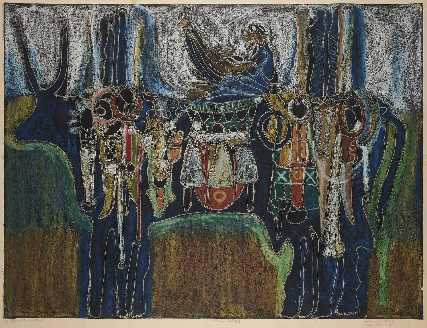 Lot 3 - BRUCE ONOBRAKPEYA (NIGERIAN B. 1932)