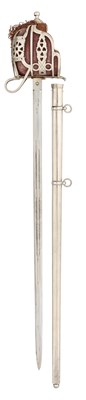 Lot 423 - A HIGHLAND REGIMENTAL BASKET-HILTED REGIMENTAL SWORD, LATE 19TH CENTURY OR LATER