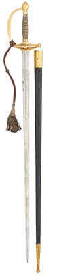 Lot 429 - A FRENCH NAPOLEONIC OFFICER’S SWORD, DATED 1850