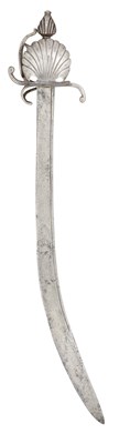 Lot 434 - A GERMAN CAVALRY SWORD, EARLY 17TH CENTURY