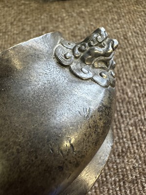 Lot 64 - A CHINESE BRONZE CENSER, QING DYNASTY (1644-1911)