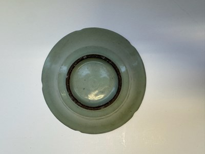 Lot 49 - A CHINESE GUAN-TYPE LOBED BOWL, YUAN DYNASTY (1279-1368)