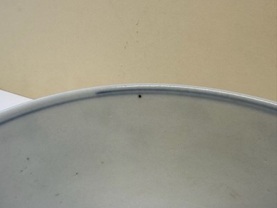 Lot 8 - A CHINESE BLUE AND WHITE LOTUS BOWL, GUANGXU MARK AND PERIOD (1875-1908)