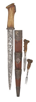 Lot 72 - A HIGHLAND DRESS DIRK, 19TH CENTURY