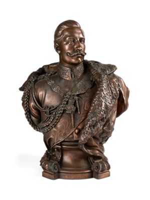 Lot 24 - PETER CHRISTIAN BREUER (1856-1930): KAISER WILHELM II